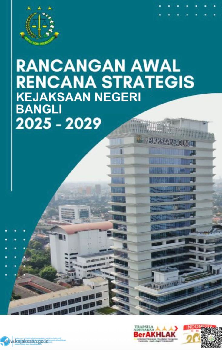 Rencana Strategis Kejaksaan Negeri Bangli Tahun 2025